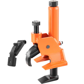 VEVOR front view of assembled bead breaker showing robust frame and ports, durable tool benefit