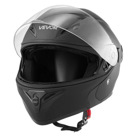 VEVOR front view helmet showing full-face protection and confident coverage