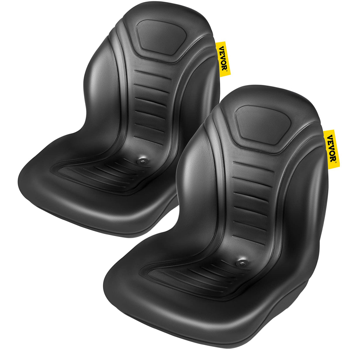 VEVOR front view of high-back seat showing durable vinyl and comfort