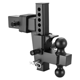 VEVOR front view mounted in receiver showing sturdy fit and easy installation benefit