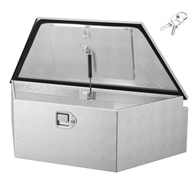 VEVOR front view of tongue box showing secure storage and durable finish