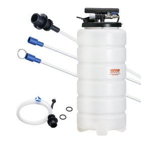 VEVOR front view of 15L extractor showing tank and pump for fast cleanup