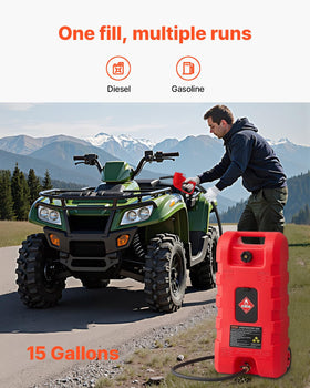 VEVOR wheels and handle close-up for easy mobility and reduced lifting effort
