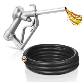 VEVOR fuel nozzle front view showing durable metal body and professional finish