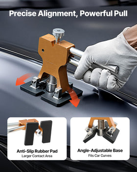 VEVOR hot glue gun and sticks shown for strong tab adhesion