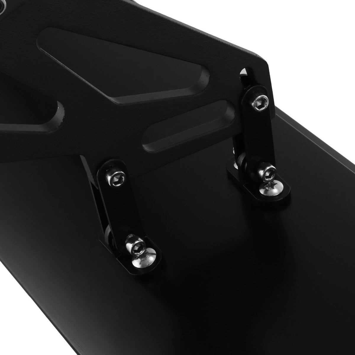 VEVOR GT wing size comparison beside ruler showing 53.4-inch span for fit