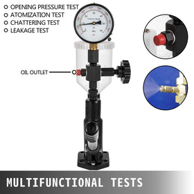 VEVOR hand pump and delivery valve detail for controlled pressure application benefit