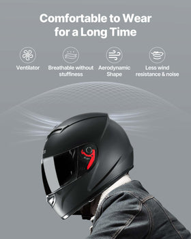 VEVOR helmet with detachable liner removed for easy washing and hygiene benefit
