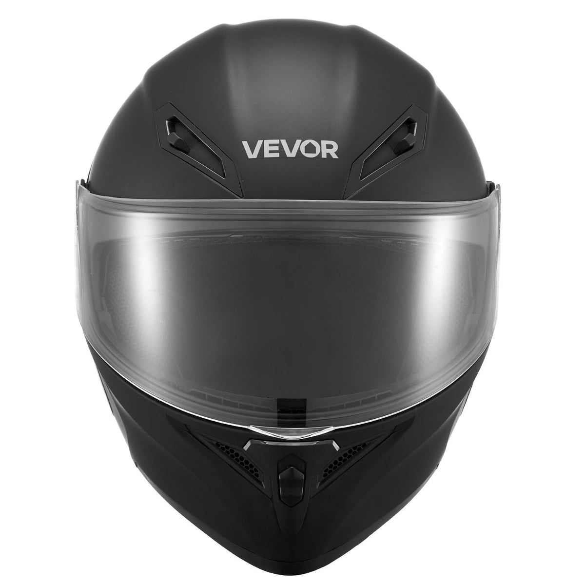 VEVOR helmet DOT certification label emphasizing compliant safety standards