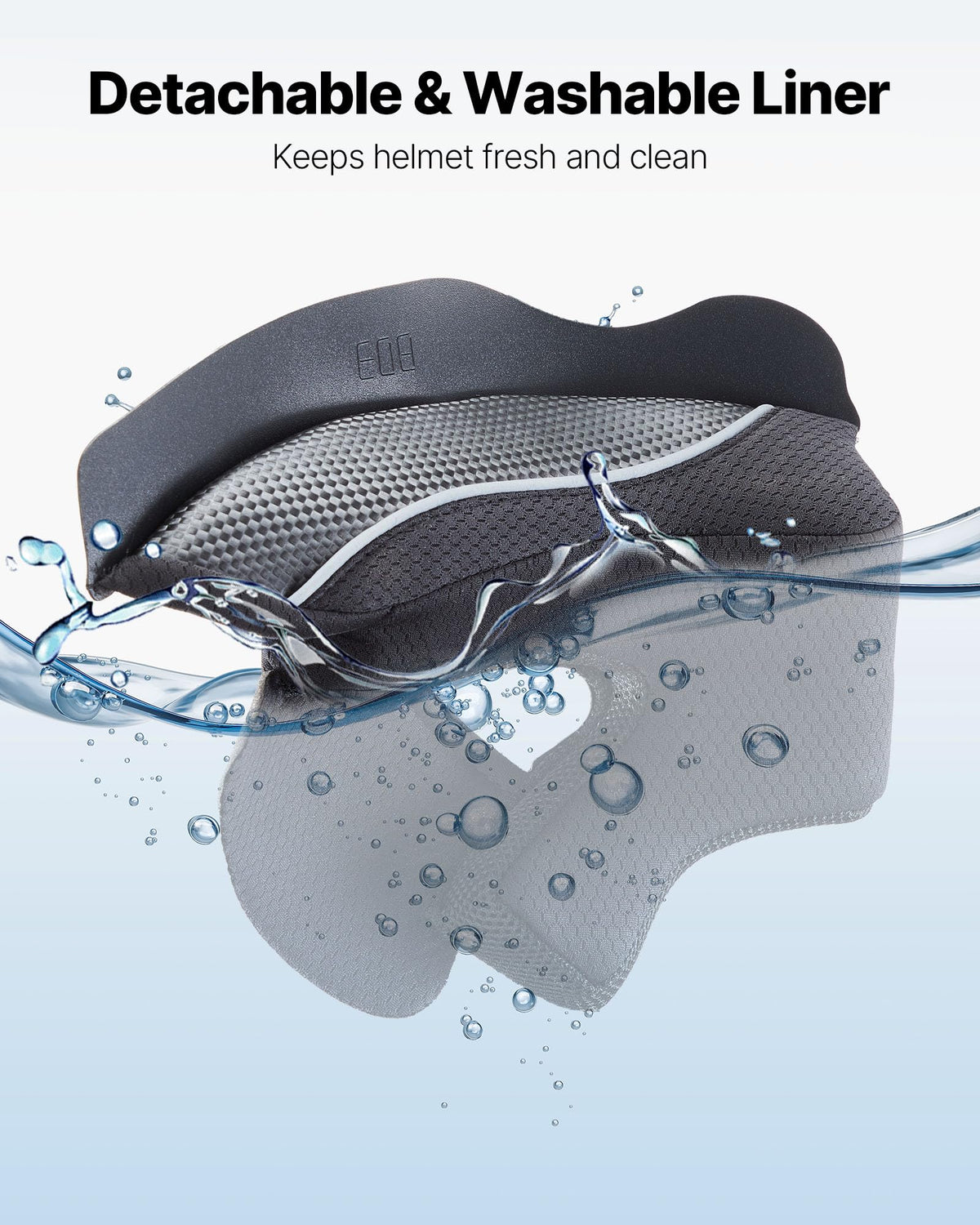 VEVOR helmet ventilation ports close-up for airflow and heat management advantage