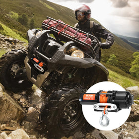VEVOR IP55 rating label on housing indicating splash and dust resistance on trails