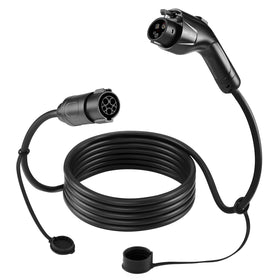 VEVOR extension coiled in travel gear showing portable setup for road trips and public charging