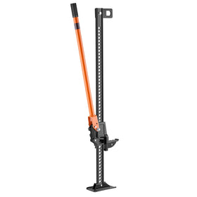 VEVOR jack packed in vehicle for transport and easy storage benefit