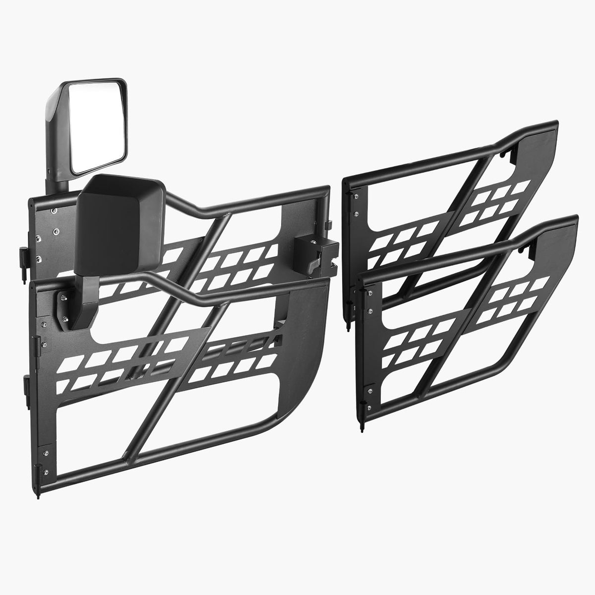 VEVOR packaging and hardware laid out for easy installation