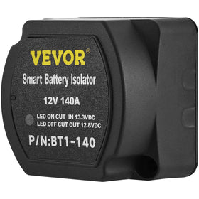 VEVOR lifestyle camper van install showing auxiliary charging benefit on trips