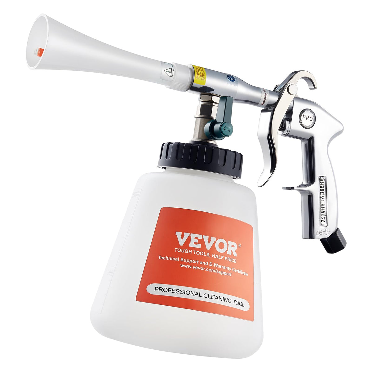 VEVOR in-car lifestyle shot demonstrating quick interior detailing benefits