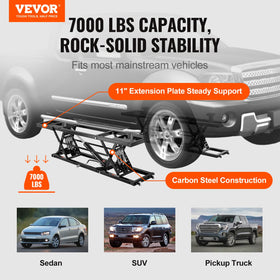 VEVOR rubber lift pad close-up protecting vehicle contact points