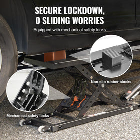 VEVOR lift raising a truck offering easy undercarriage access