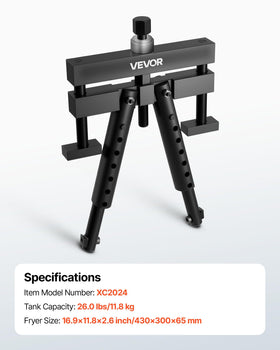 VEVOR compatibility label on tool listing engine models for quick reference benefit