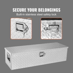 VEVOR stainless lock and two keys providing theft protection