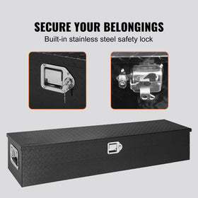 VEVOR stainless steel lock and two keys for reliable theft protection