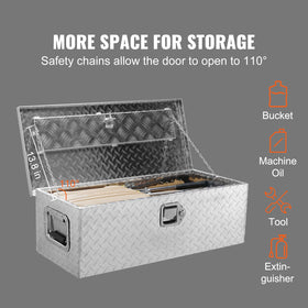 VEVOR lock and two keys detail offering theft protection