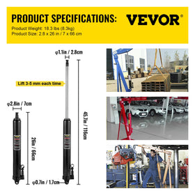 VEVOR powder-coated finish detail resisting oil and grime for long-lasting appearance