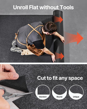 VEVOR mat under car preventing fluids from contacting floor