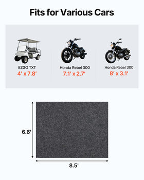 VEVOR mat textured surface closeup for grip and debris capture benefit