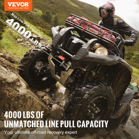 VEVOR motor and planetary gear assembly close-up showing durable power delivery benefit