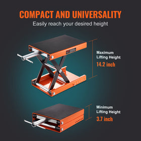 VEVOR folded compact storage state for easy transport and space saving