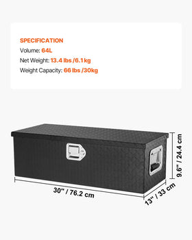 VEVOR mounted in a truck bed for secure transport benefit