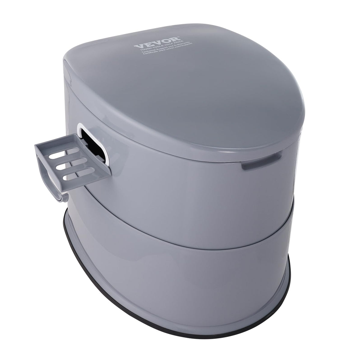 VEVOR paper holder mounted on side showing easy access to toilet paper while seated