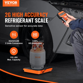 VEVOR close-up of platform rubber pads for stable tank weighing