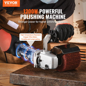 VEVOR side profile highlighting handle and trigger for comfortable, steady operation