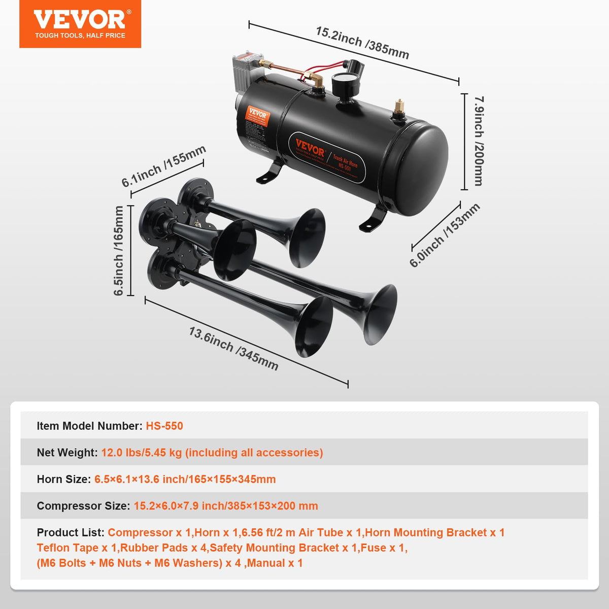 VEVOR rubber cushion shock isolation reducing noise transfer and protecting components