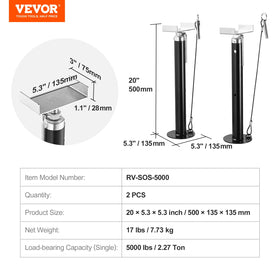 VEVOR steel tube and spray-plastic coating texture for rust resistance