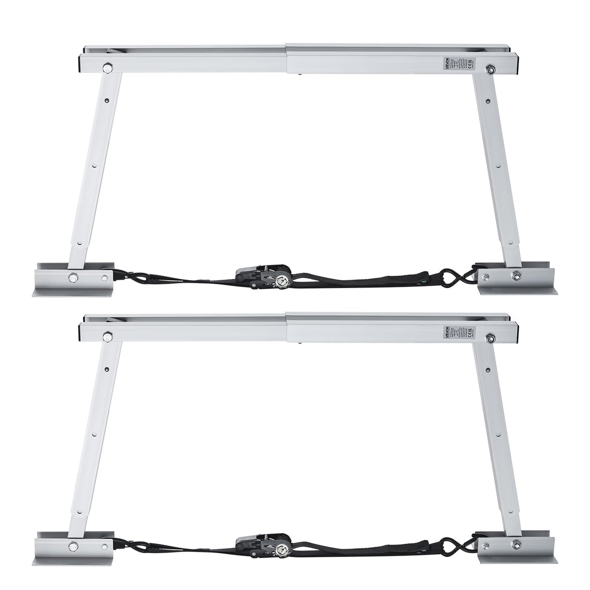 VEVOR stabilizer front view showing sturdy structure and quick setup benefit