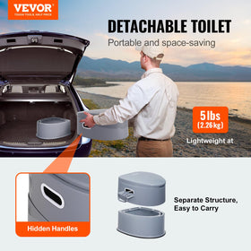 VEVOR side view with phone holder attached demonstrating convenience during use