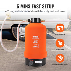 VEVOR ergonomic handle lifestyle shot for simple transport and on-the-go use