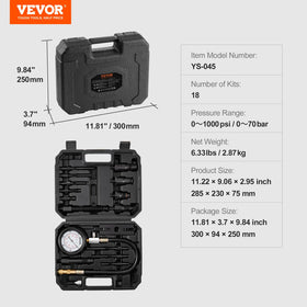 VEVOR scale comparison demonstrating dual psi and bar readout convenience