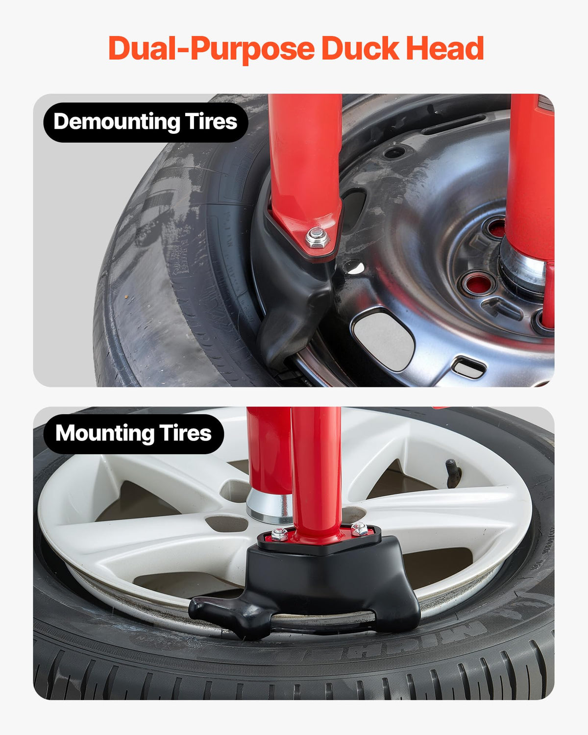 VEVOR silver cone detail centering wheel for improved stability