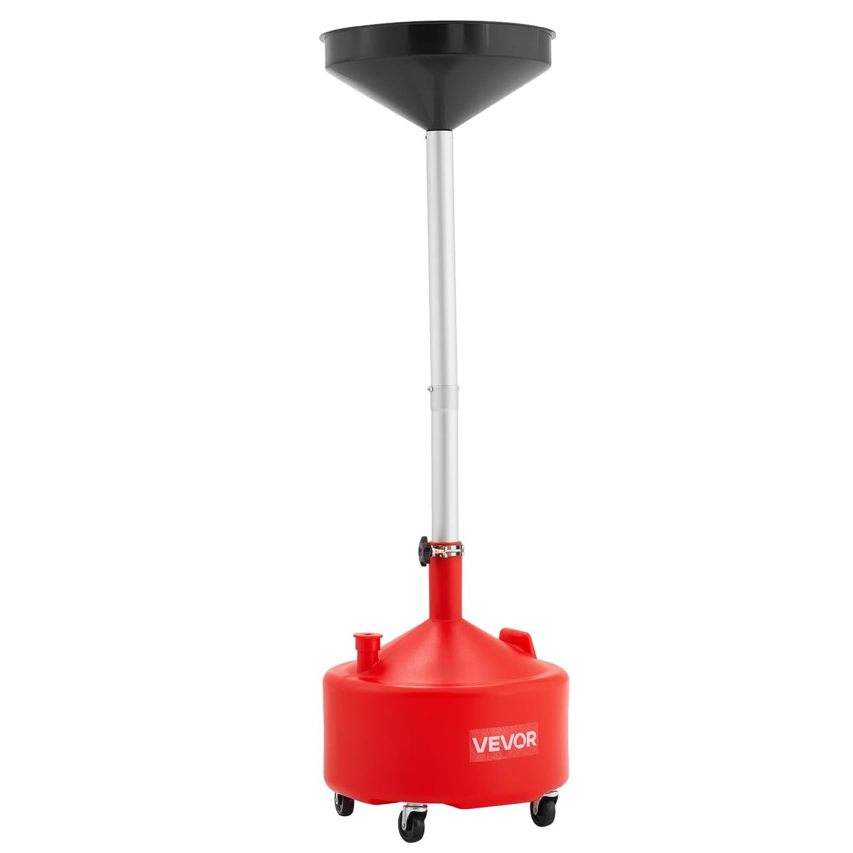 VEVOR next to toolbox showing compact size for convenient storage
