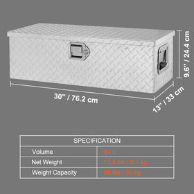 VEVOR size comparison with common tools showing capacity