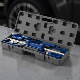 VEVOR tool next to a hand showing scale and ergonomic non-slip handle advantage