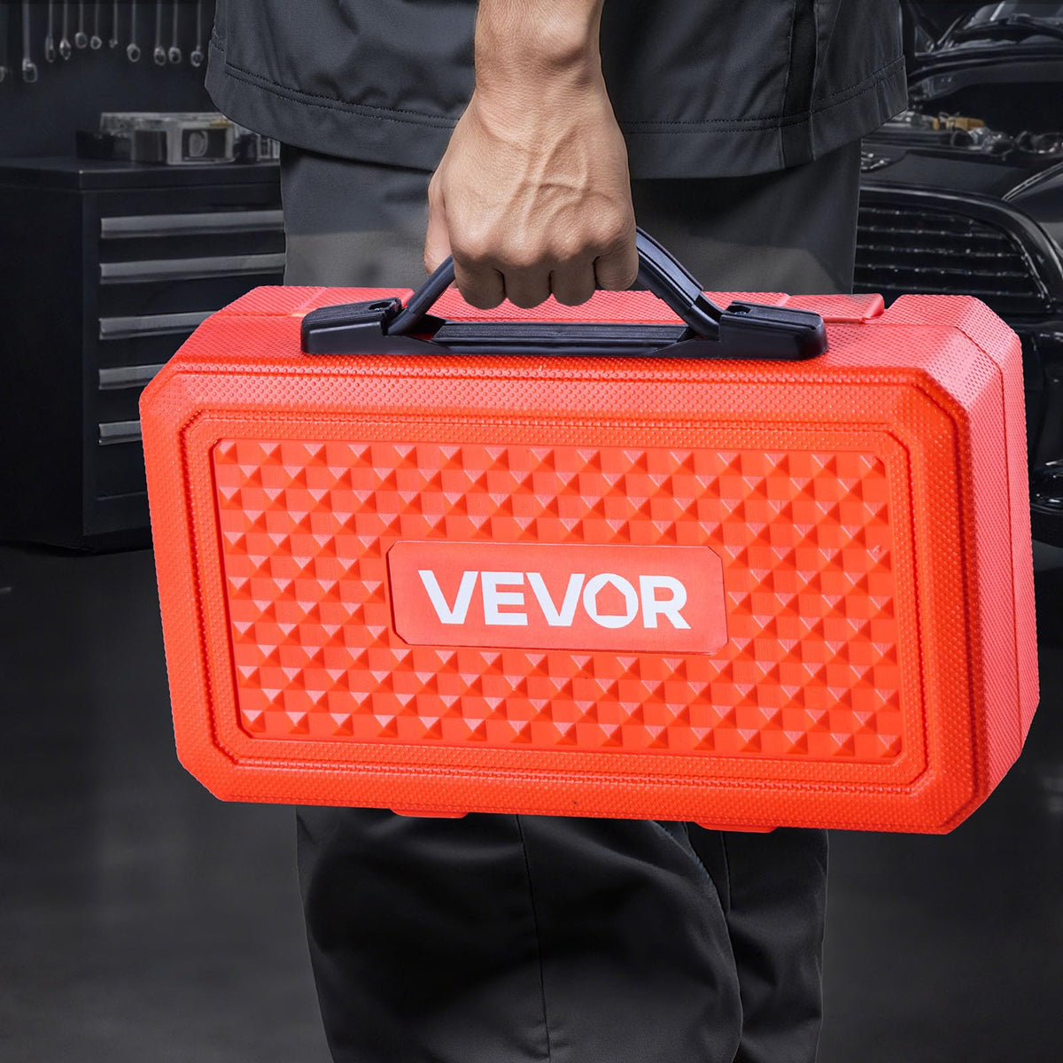VEVOR bushings next to ruler showing precise size options for correct fit