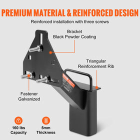 VEVOR included galvanized hardware laid out for quick, corrosion-resistant installation