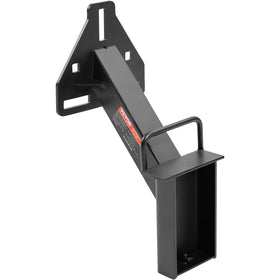 VEVOR mounted spare on trailer near lake showing reliable outdoor performance