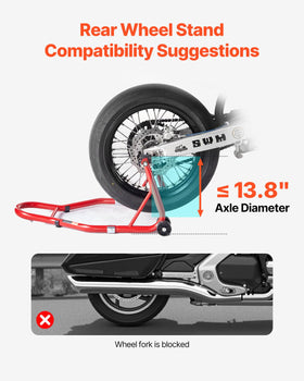 VEVOR casters and extended handle for fast lifts and easy maneuvering, low-effort positioning