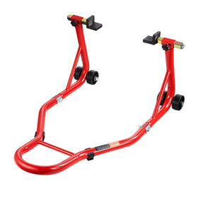 VEVOR stand in garage lifestyle shot with bike for cleaning and storage convenience